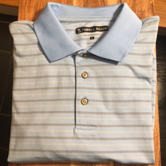 Pebble Beach Other - Pebble Beach Performance Golf Polo